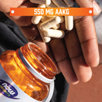 NOW Foods, AAKG 2200, 180 растительных капсул (550 мг на капсулу)