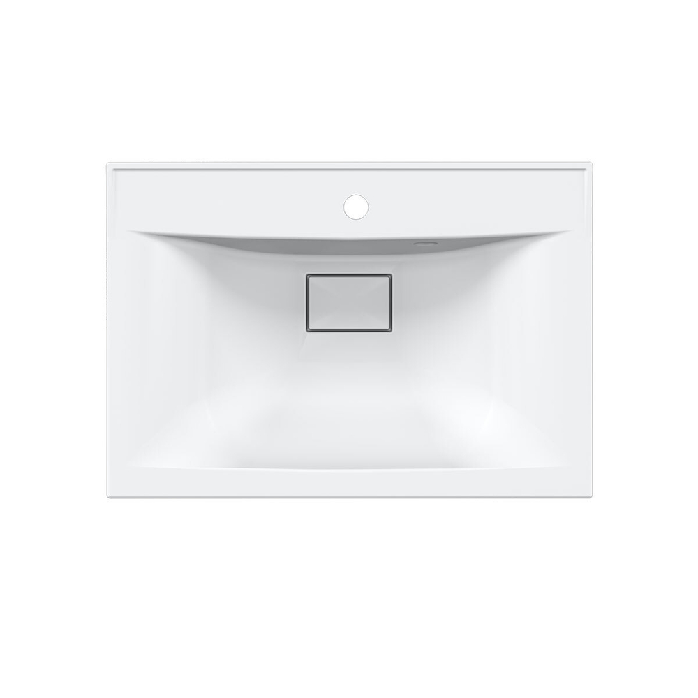 Раковина VCB-3M600W из искусственного камня, цвет белый