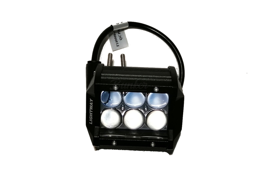 Светодиодная балка 18W 4D SQ, подключение 10-30V,мощность 18 ватт, размер 9,7 см, дальний с,LIGHTWAY