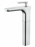 Смеситель для раковины высокий WONZON & WOGHAND SHARK WW-481104-CR хром