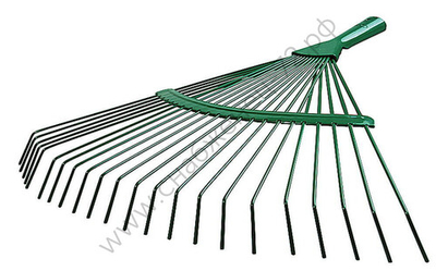 RACO 450 мм, 22 круглых зубца, ЛКМ покрытие, веерные грабли (4231-53/737)