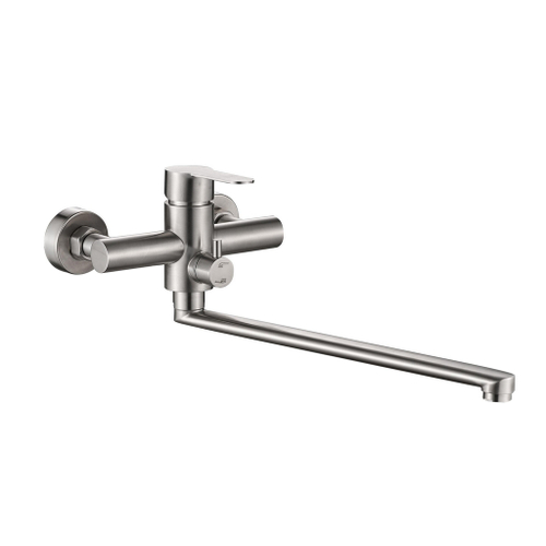 Смеситель для ванны и раковины 35к HB22801 HAIBA див корп L-нос НЕРЖ