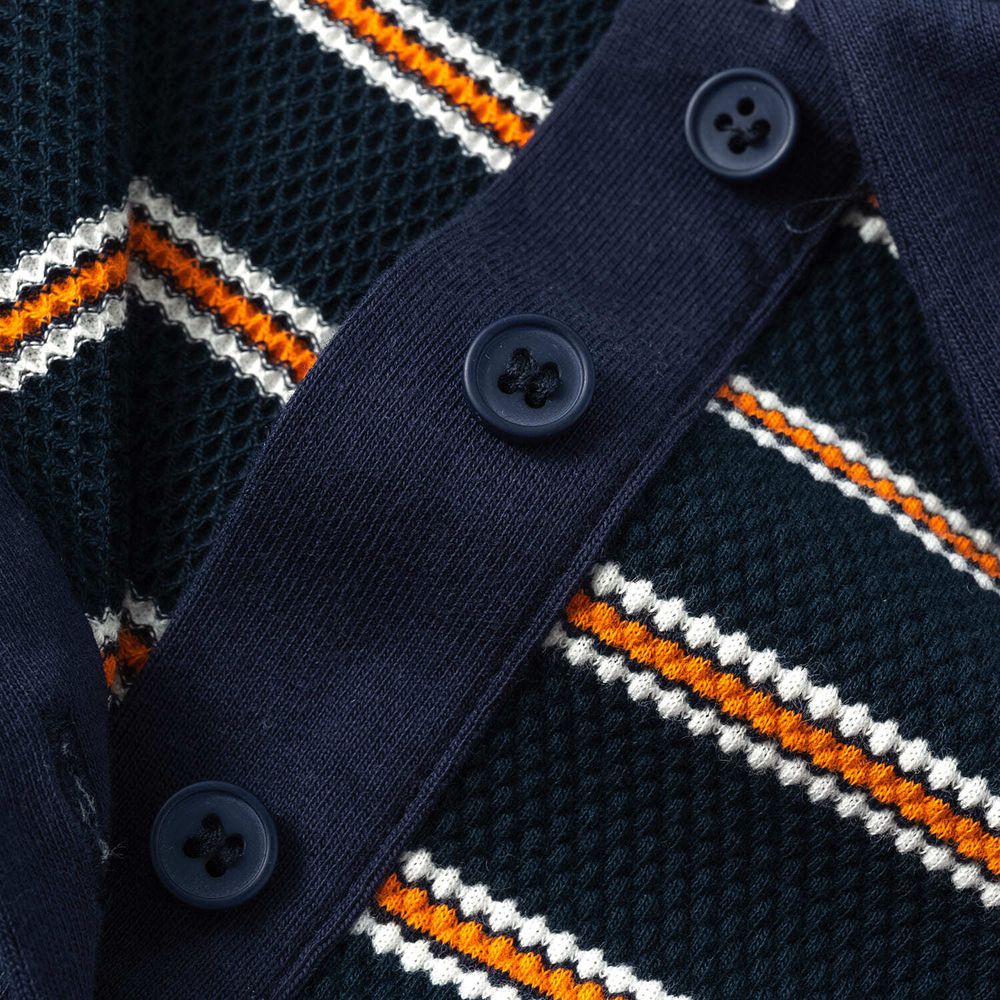 Поло Ymkashix Nineties темно-синее