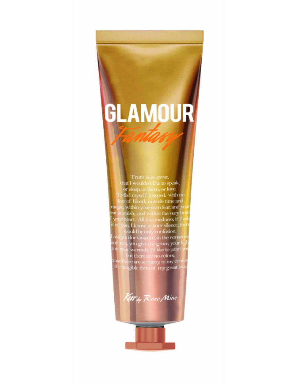 [Kiss by Rosemine] Крем для рук АРОМАТ СПЕЛЫХ ФРУКТОВ Fragrance Hand Cream - Glamour Fantasy, 30мл