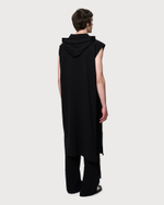 MM6 MAISON MARGIELA ТОП БЕЗ РУКАВОВ МУЖСКОЙ С КАПЮШОНОМ