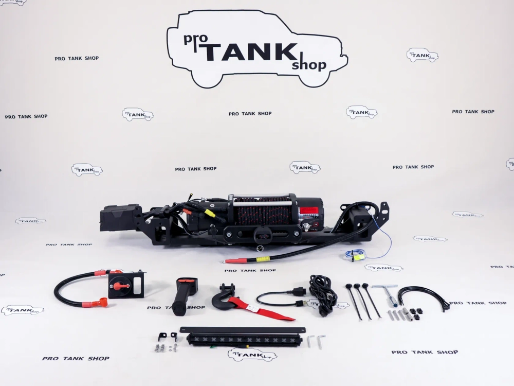 Комплект лебедки T-Max 9500lbs с кронштейном крепления для TANK 300