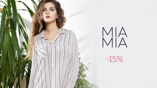 Скидка 15% на бренд Mia-Mia 💋