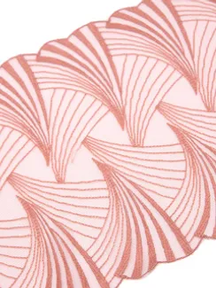 05-142 Вышивка на неэл. сетке 19 см, ириска