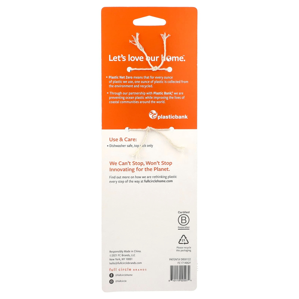 Full Circle, Little Sipper ™, набор для чистки питьевой посуды, 4 щетки