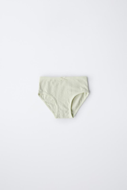 ZARA НАБОР ИЗ ШЕСТИ ТРУСОВ С ЦВЕТОЧНЫМ ПРИНТОМ, РАЗНОЦВЕТНЫЙ