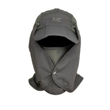 Бейсболка Helios с защитой шеи и лица (серый)