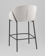 Стул полубарный Melia светло-серый