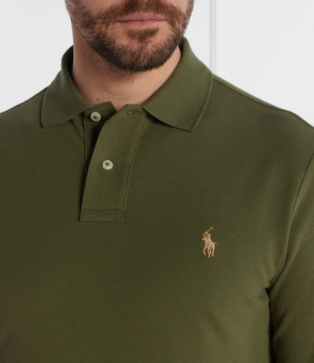 Поло POLO RALPH LAUREN - оливковый(710681126)