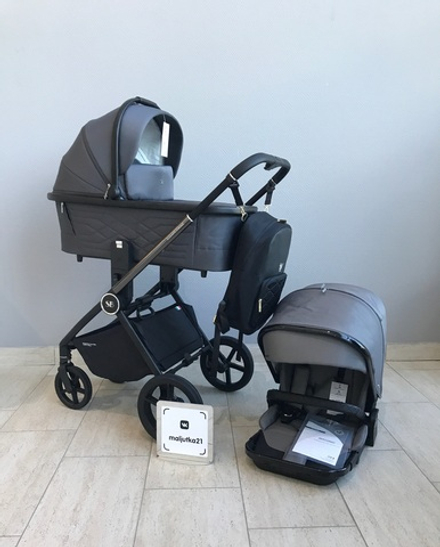 Коляска 2в1 Sweet Baby Elegante Chrome Grey