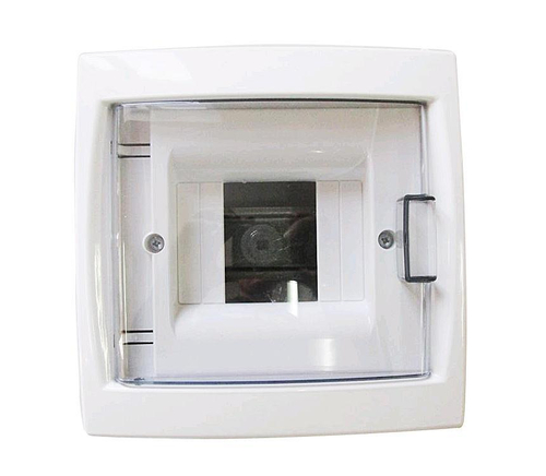 Бокс КНО -4Д накладной пластик 4 автомата Беларусь