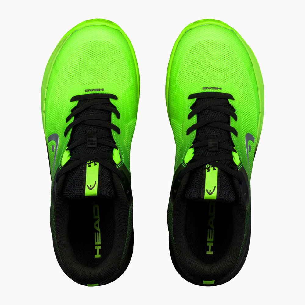 Кроссовки теннисные мужские HEAD Sprint Evo 3.5 Clay 273394, р.8,5 (рос.41,5), черно-лаймовый