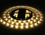 Светодиодная лента GS1901 5050 30Led/ 7.2W m/ 12V IP65 3000K/ 5000*10*2.87mm/ кратность резки 100mm (2 конт.)