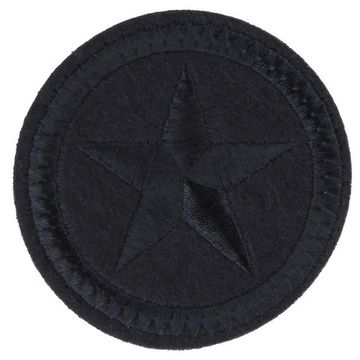 Нашивка Звезда (черная)