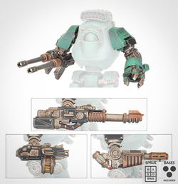 Contemptor Dreadnought Weapons Frame 1