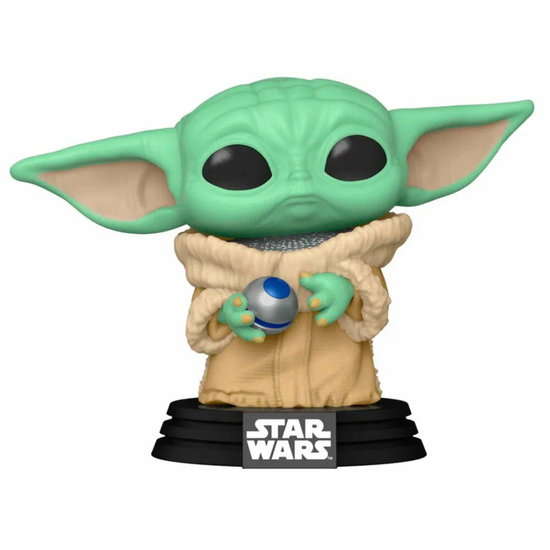 Фигурка Funko POP! Bobble Star Wars Book of Boba Fett Grogu with Armor (584) 68650