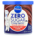 Pillsbury, Creamy Supreme, премиальная глазурь, шоколадная помадка, 425 г (15 унций)
