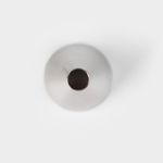 Насадка кондитерская «Трубочка», d=2,4 см, выход 0,6 см, нержавеющая сталь