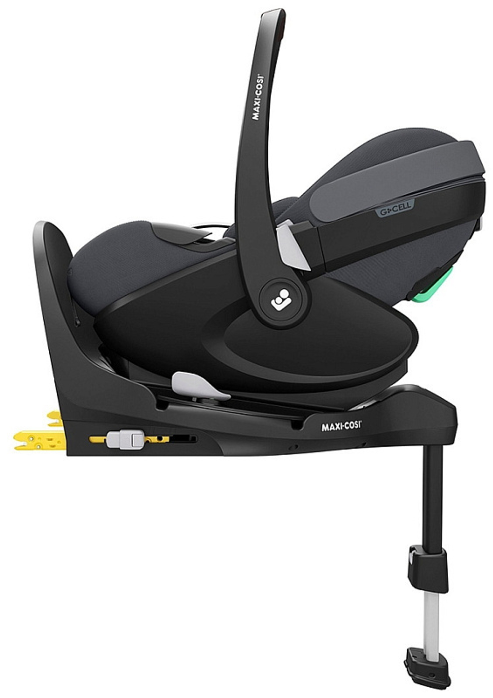 Коляска детская Maxi-Cosi Oxford Plus 3 в 1 с автокреслом Pebble 360 Pro Twillic Graphite 1978403110 Twillic Green/Зеленый