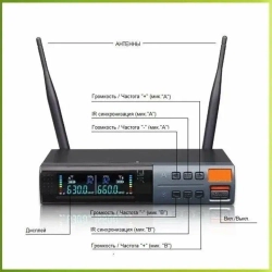 Радиосистема URX9900 (2 микрофона)