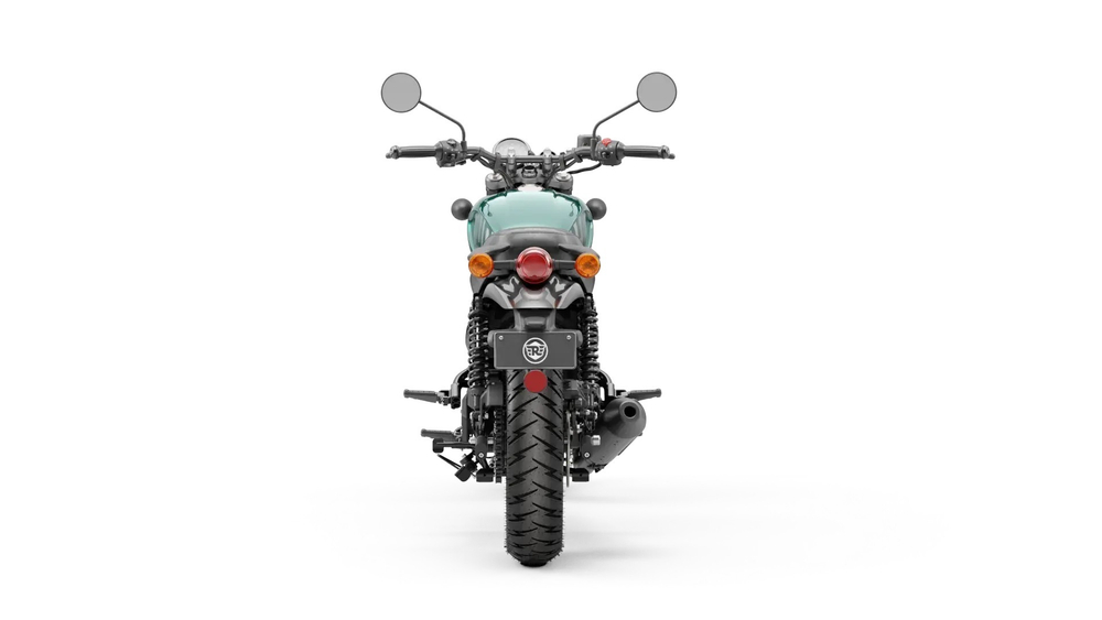Royal Enfield Hunter 350 Dapper Green