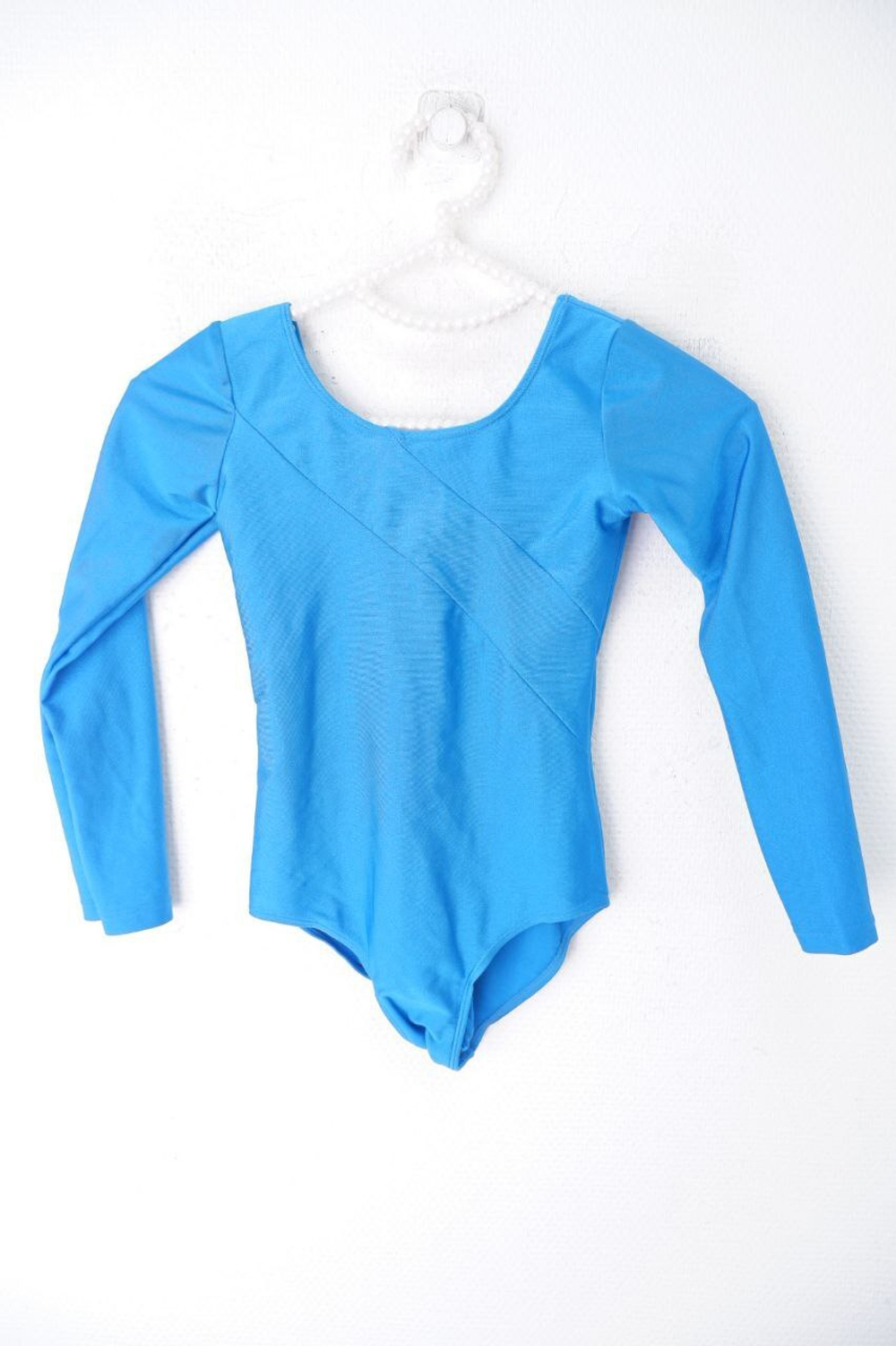 Купальник гимнастический яркий на 9 лет