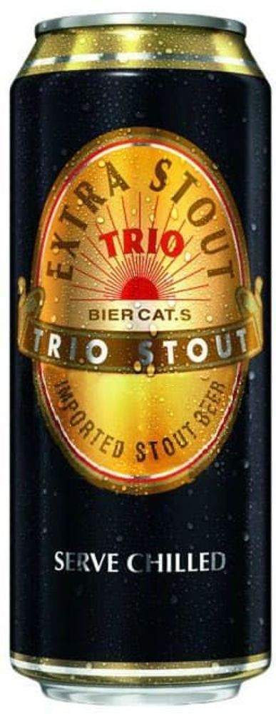 Trio Brouwerij Trio Extra Stout 0.5 л. - ж/б(6 шт.)