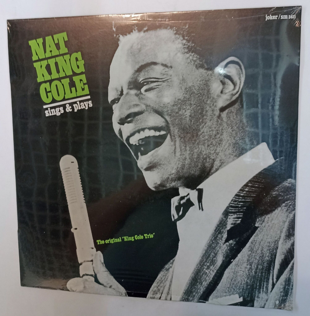 Винтажная виниловая пластинка LP The King Cole Trio Sings and Plays (Италия 1974) (Sealed)
