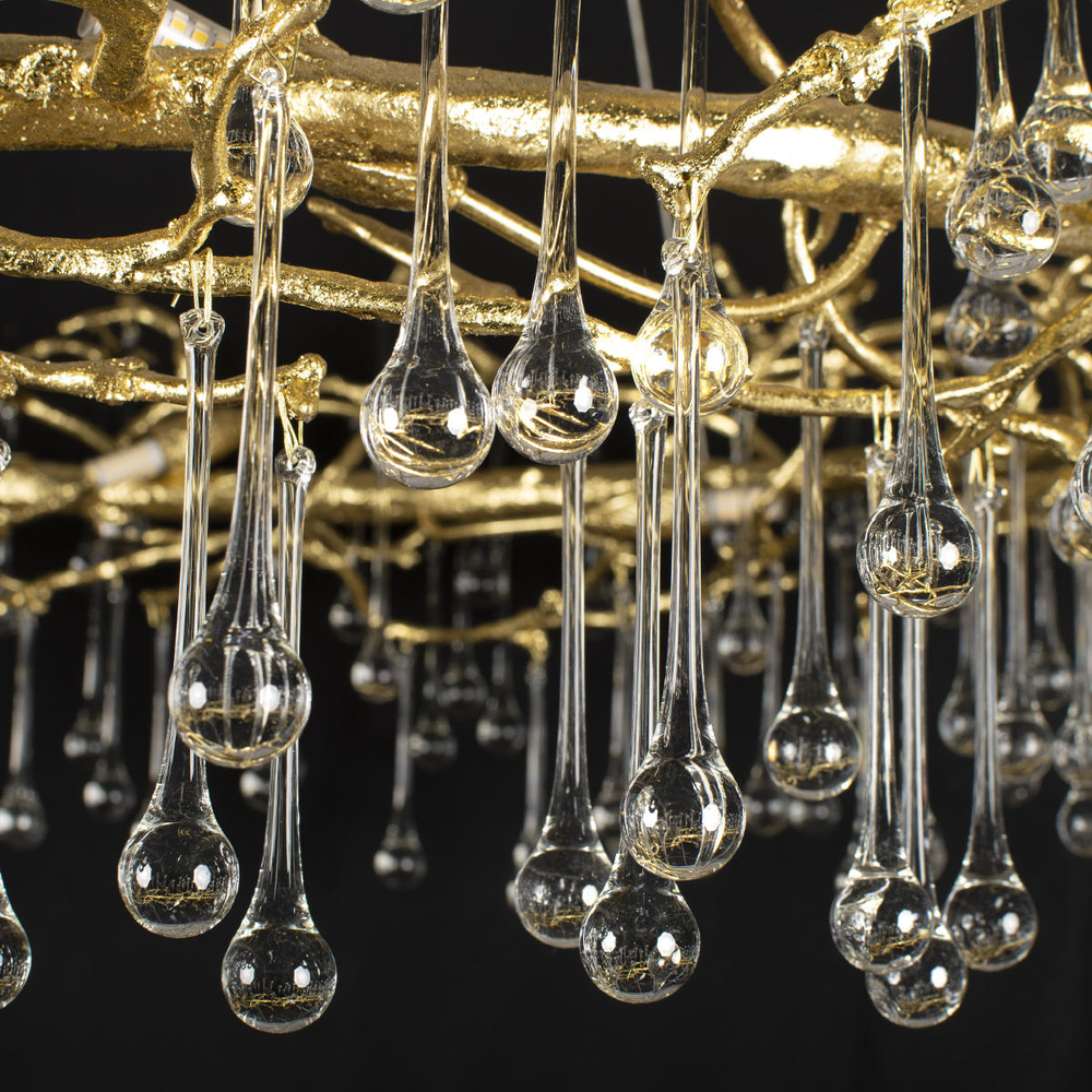 10068/1000 GD  Подвесная люстра LOFT IT Bijout