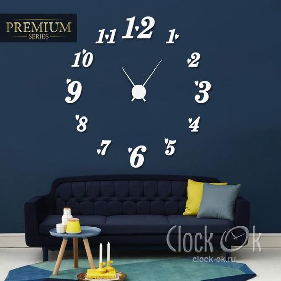 Настенные 3D часы Love Time