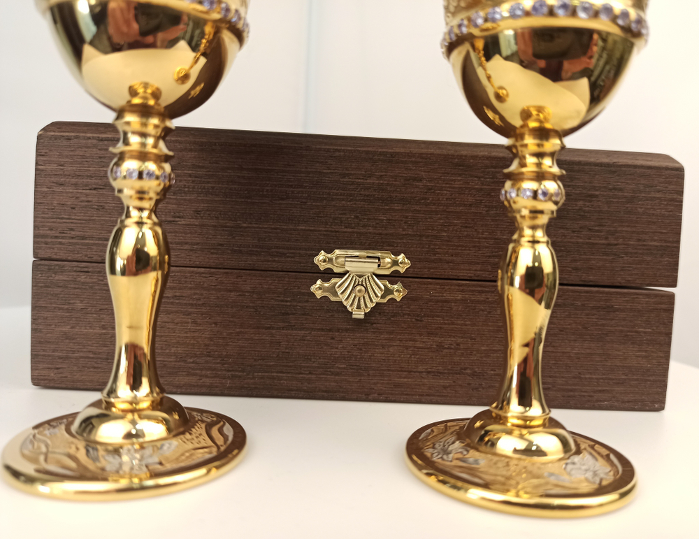 Подарочный набор рюмок "Вальс цветов"