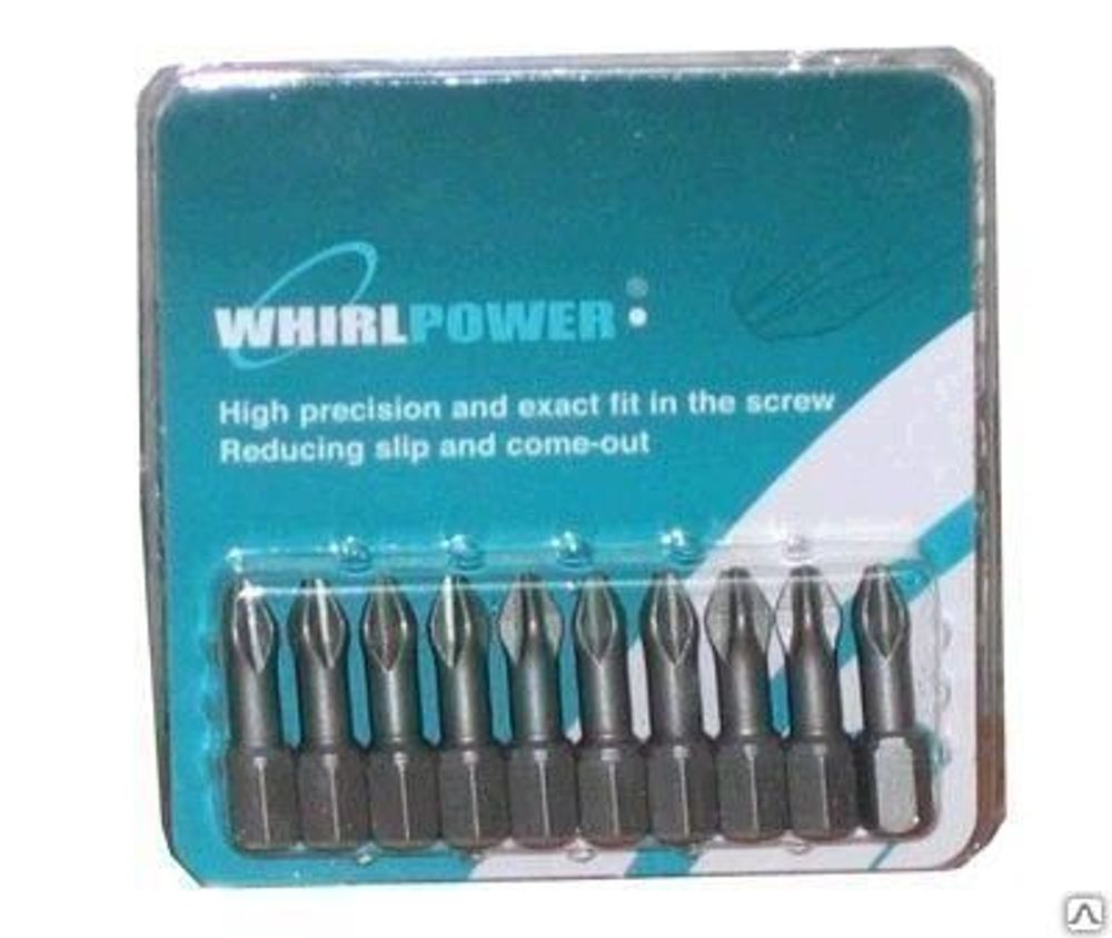 Бита  РН2* 25 магн. д/больш.нагрузок БЛИСТЕР (уп 10шт) / Whirlpower