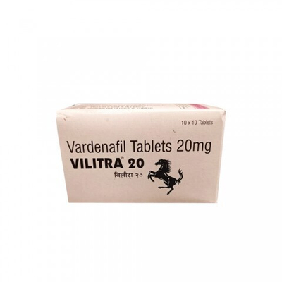 Препарат для усиления потенции и продления полового акта Vilitra 20 mg (10 шт.)