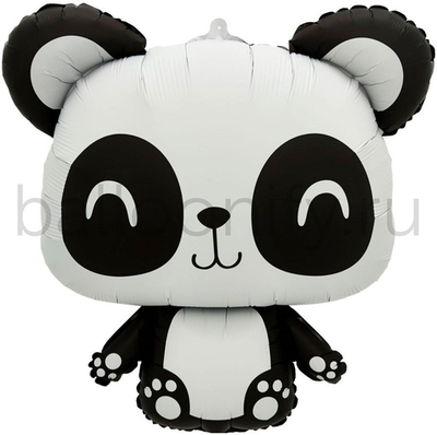 Шар (28''/71 см) Фигура, Маленькая панда, Сатин, 1 шт.