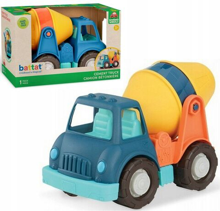 Игрушечный транспорт B. Toys Wonder Wheels - Автобетоносмеситель, бетономешалка, цементовоз - VE1001Z