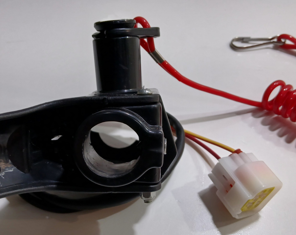 Курок газа в сборе для снегохода MotoLand SnowFox 200