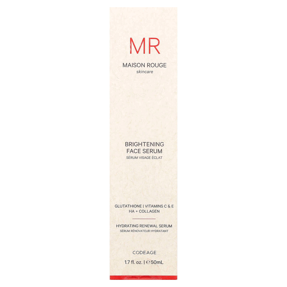 Codeage, Maison Red Skincare, осветляющая сыворотка для лица, 50 мл (1,7 жидк. унции)