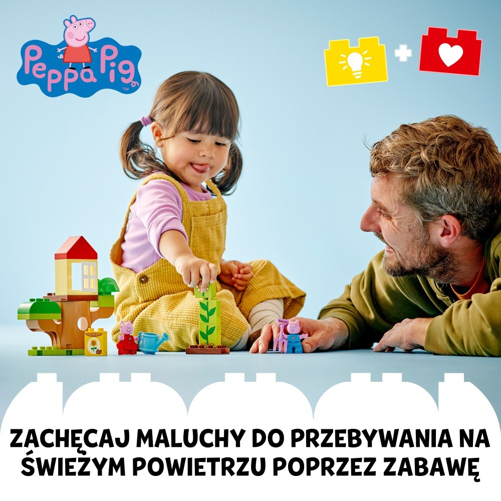 LEGO DUPLO Пеппа - Сад Пеппы и домик на дереве 10431 / артикул   10431  / GTIN 5702017583068