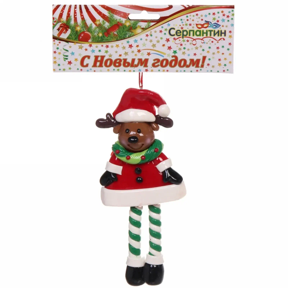 Подвеска Сandy «Новогоднее веселье» 16,5 см, в ассортименте