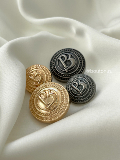 Пуговицы Бмн. Золото