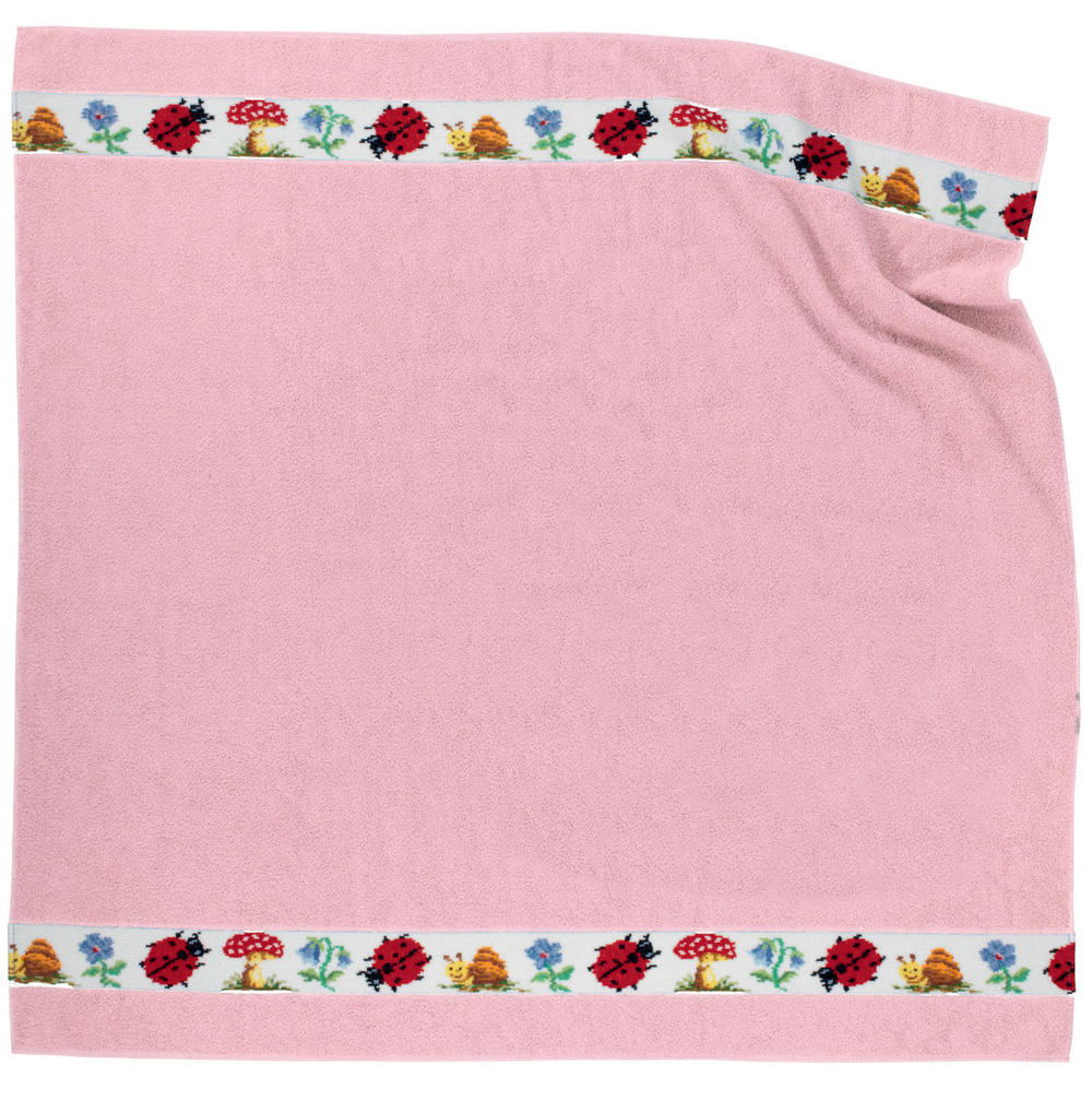 Полотенце c уголком 80х80 Feiler Pauli розовое