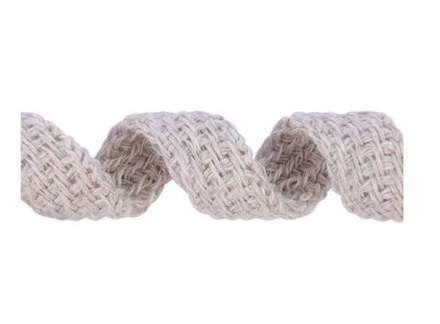 Шнур плоский, 10 мм,цвет лен