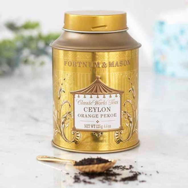 Чай листовой Fortnum&Mason Цейлонский апельсиновый пеко, 3 x 125 г