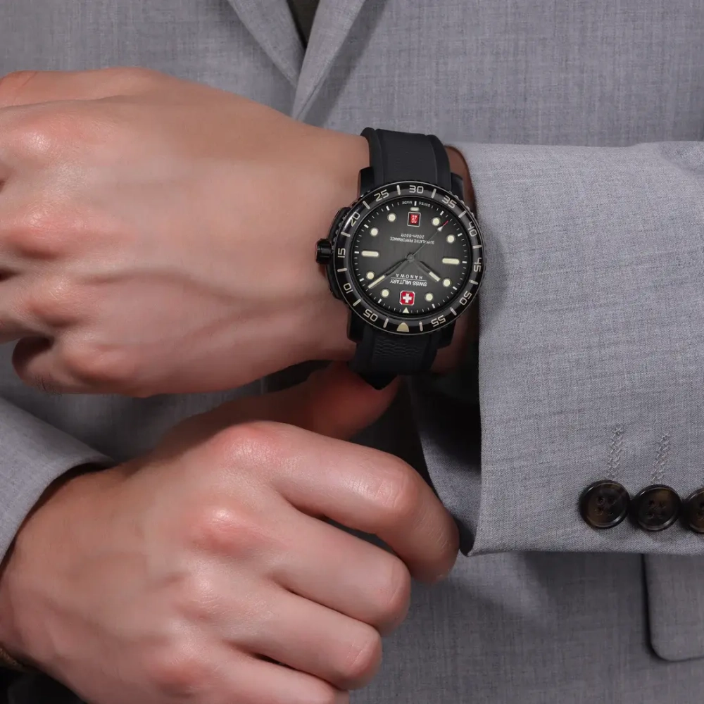 Swiss Military Hanowa Black Marlin SMWGN0001730