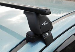 Багажник  "LUX" с дугами 1,2 м прямоугольными в пластике  для Ford EcoSport без рейлингов 2013-... г.в.
