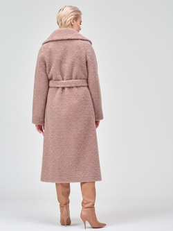 Пальто из шерсти шуба чебурашка тедди, SilverFox (арт. S978rm013bz)